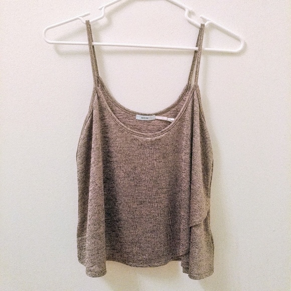 Urban Outfitters Tops - Urban Outfitters Kimchi Blue Gold Flowy Tank
